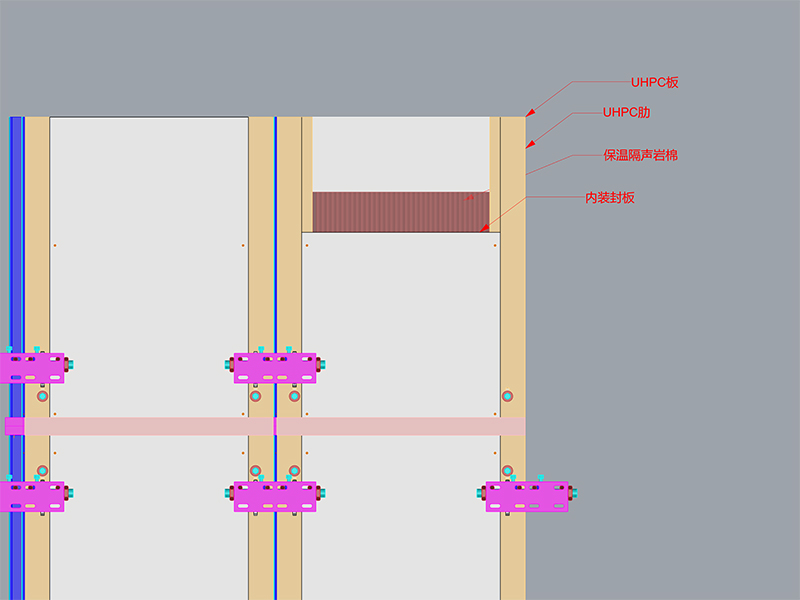 UHPC幕墙板保温、隔热及内墙一体示意图.jpg